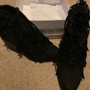 NWT Black Booties size 7.5